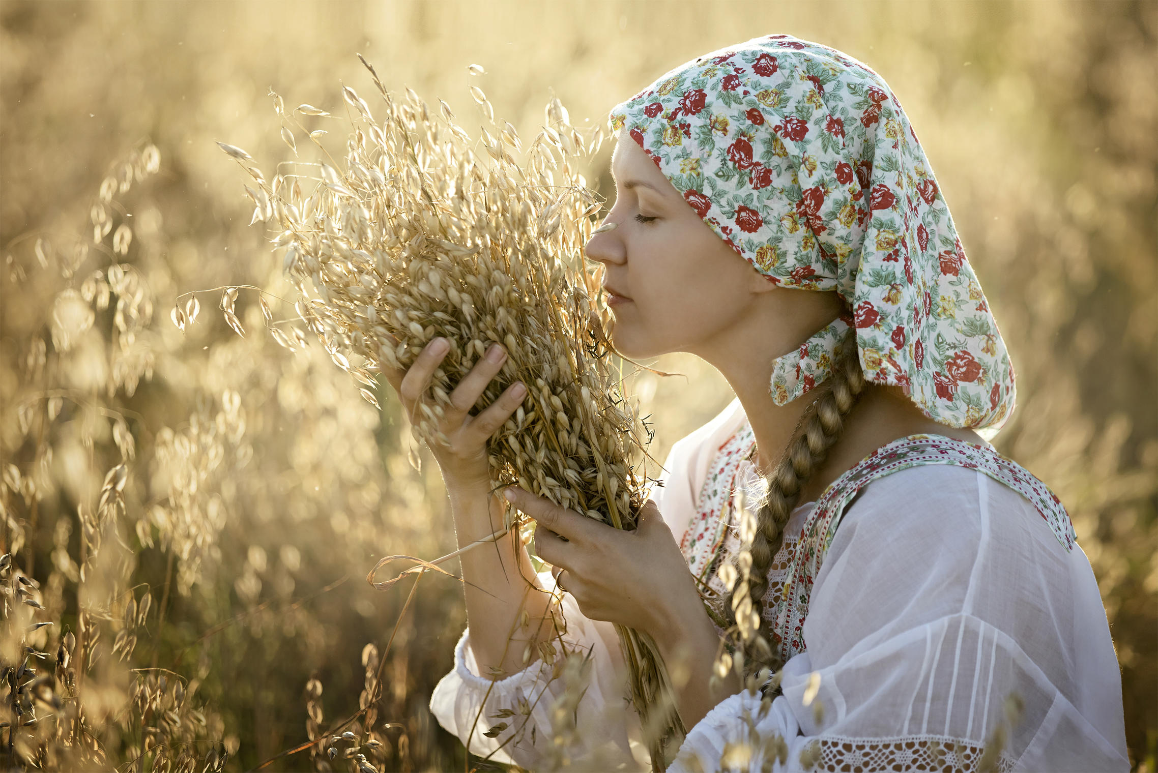 Photo Women in Slavic costumes in Amritsar