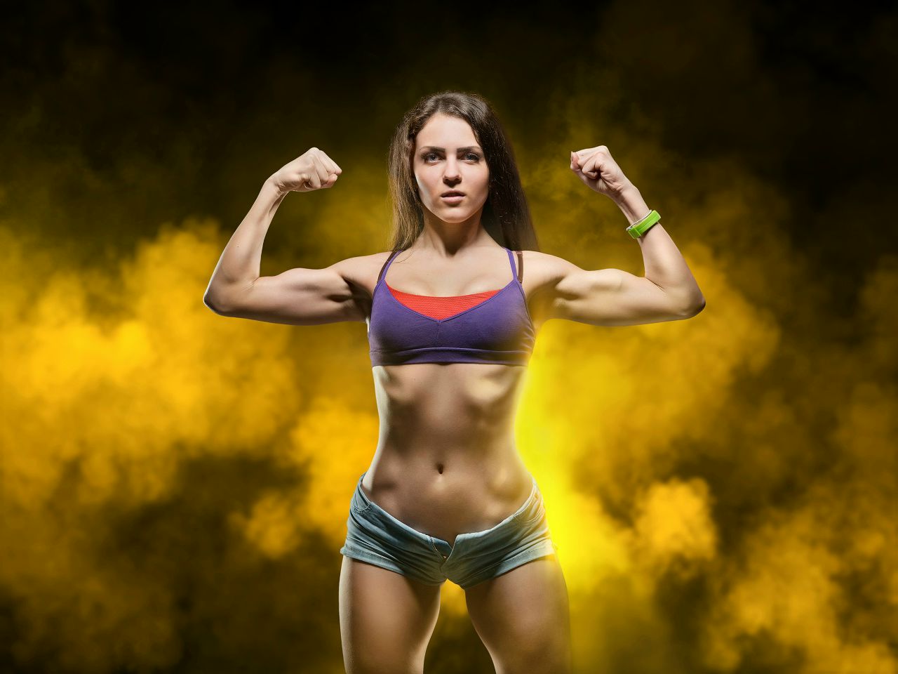 Athletic girls in Amritsar